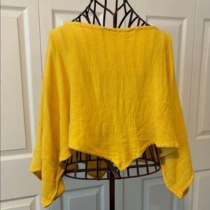 Cotton Batwing summer crop or coverup